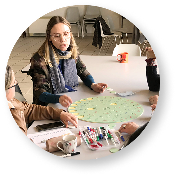 Professionnels de KIT FOCUS utilisant la communication non verbale