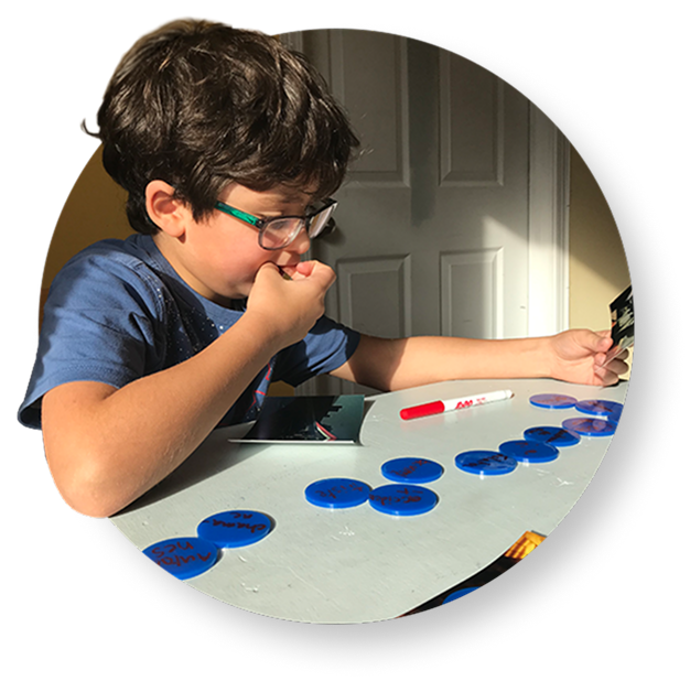 Élève du primaire participant à une séance de tutorat chez KIT FOCUS